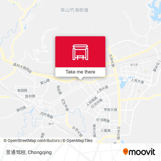 景通驾校 map