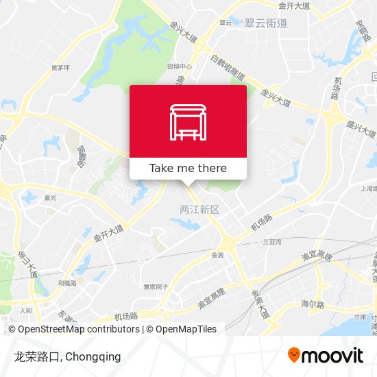 龙荣路口 map