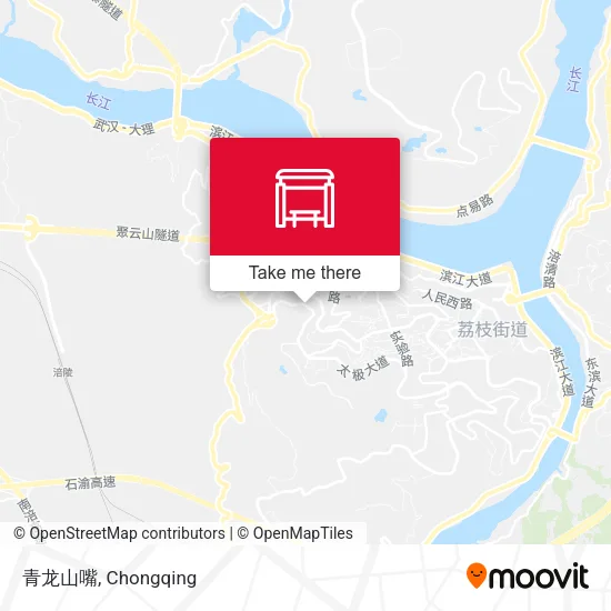 青龙山嘴 map
