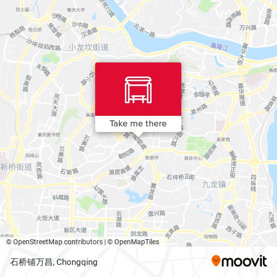 石桥铺万昌 map