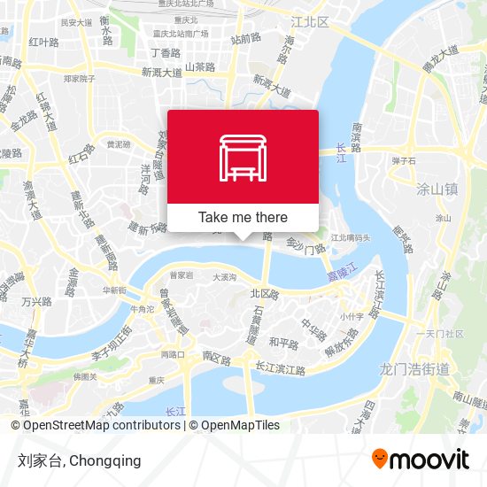 刘家台 map