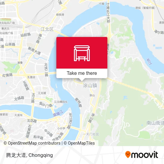 腾龙大道 map