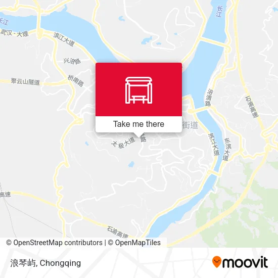 浪琴屿 map