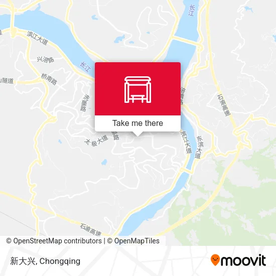 新大兴 map