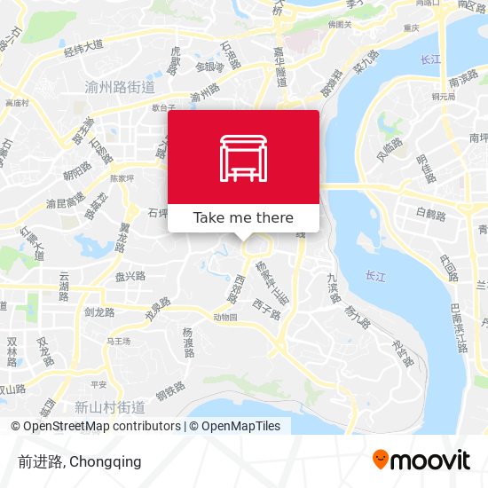 前进路 map