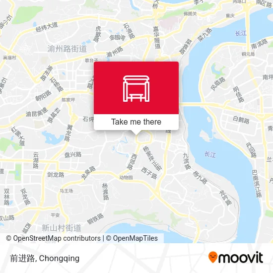 前进路 map