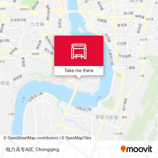 电力高专A区 map