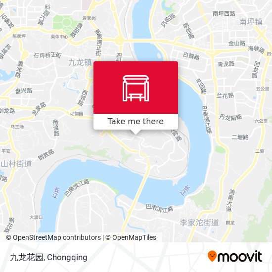 九龙花园 map