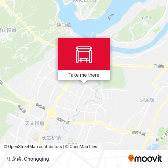 江龙路 map
