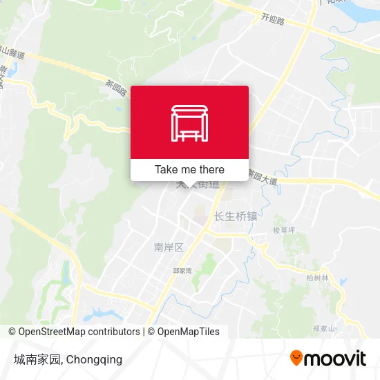 城南家园 map