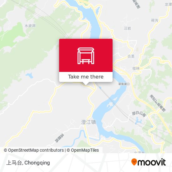 上马台 map