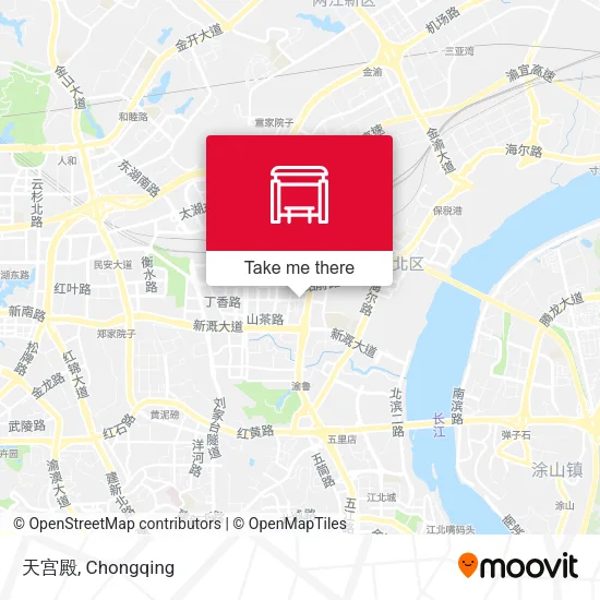 天宫殿 map