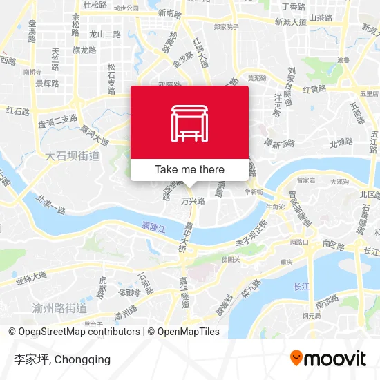 李家坪 map