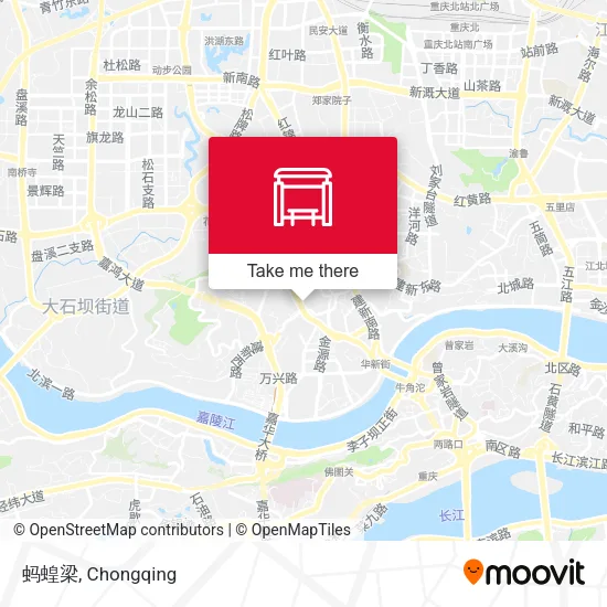 蚂蝗梁 map