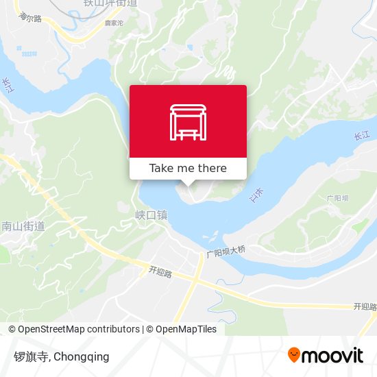 锣旗寺 map