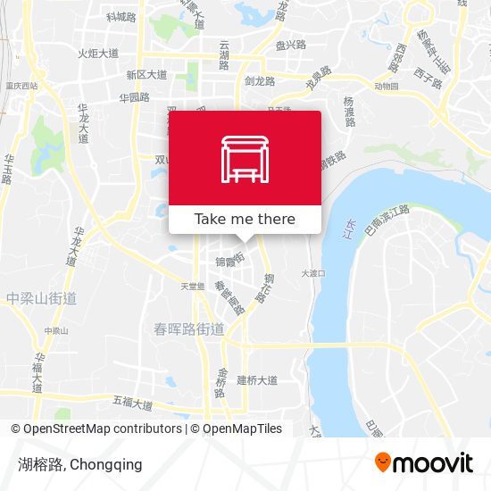 湖榕路 map
