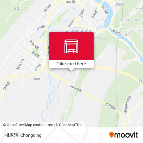 桃家湾 map
