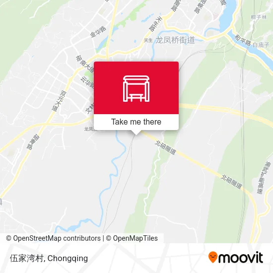 伍家湾村 map