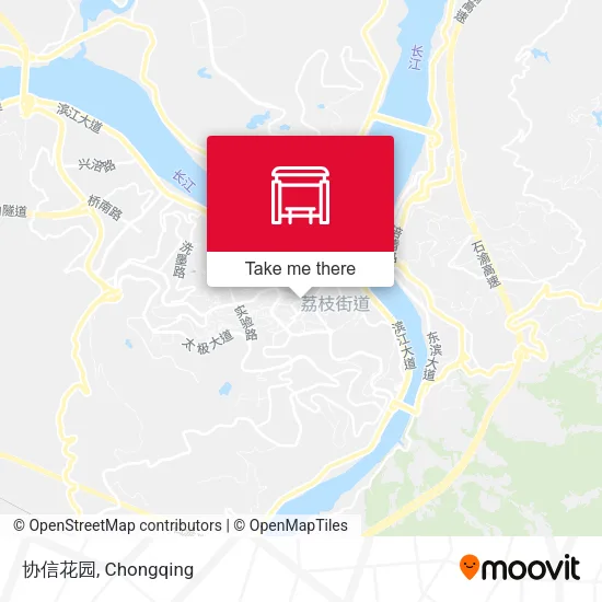 协信花园 map