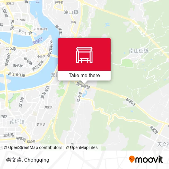 崇文路 map