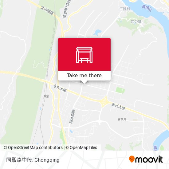 同熙路中段 map