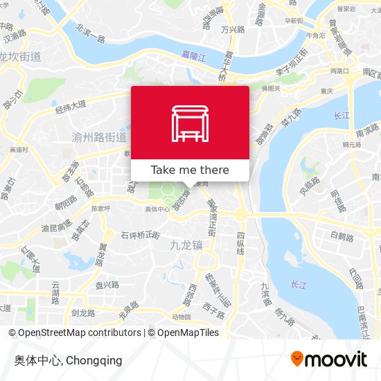 奥体中心 map