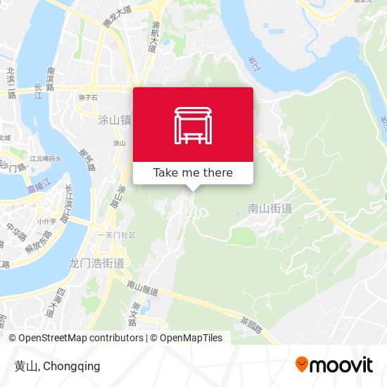 黄山 map