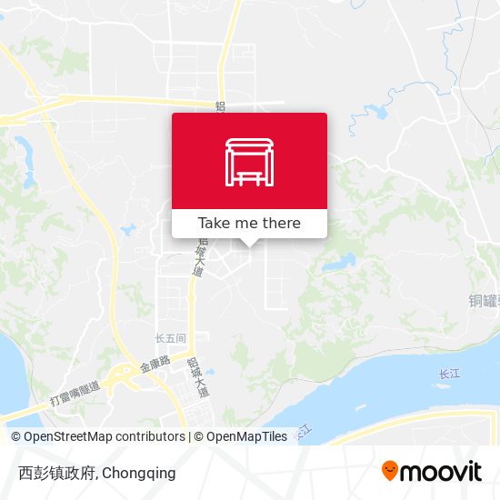 西彭镇政府 map