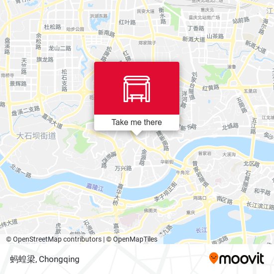 蚂蝗梁 map