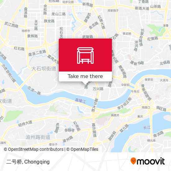 二号桥 map