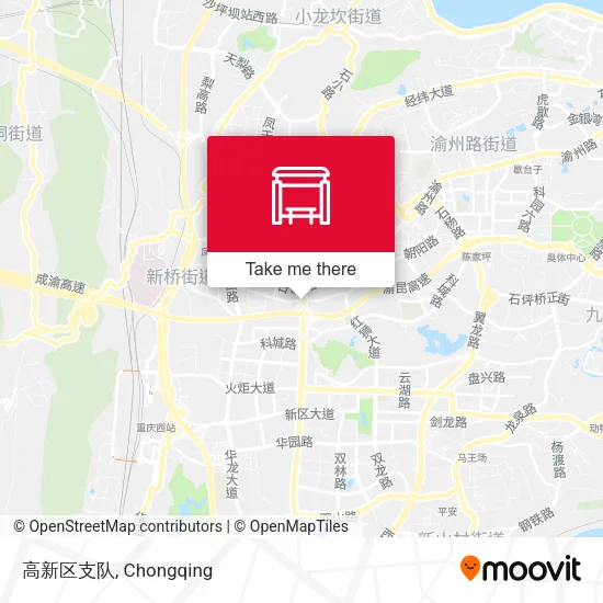 高新区支队 map