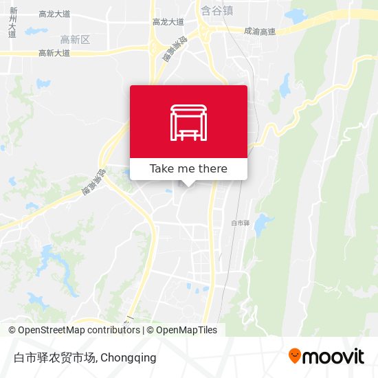 白市驿农贸市场 map