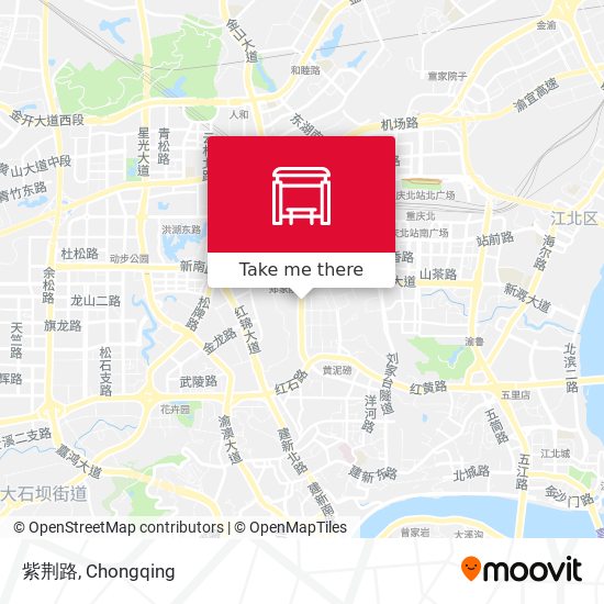 紫荆路 map