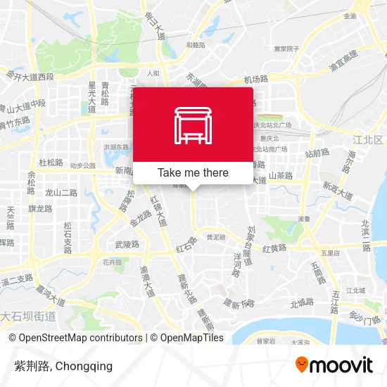 紫荆路 map