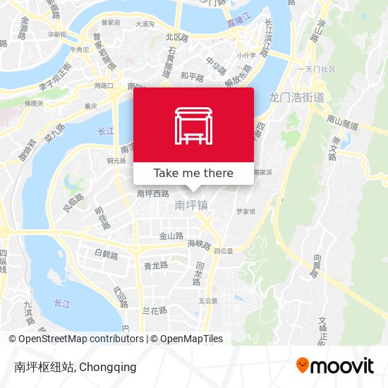 南坪枢纽站 map