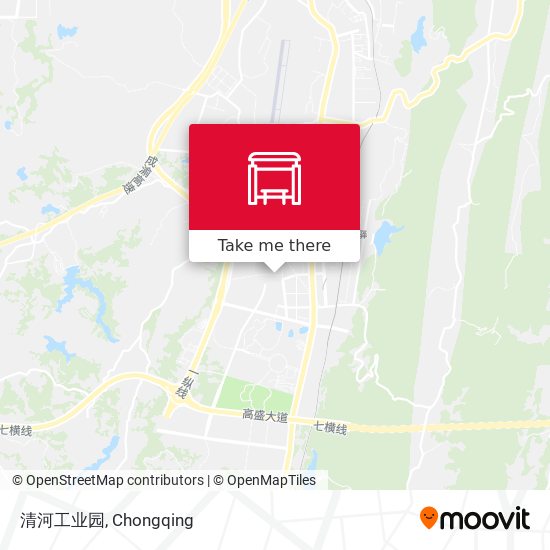 清河工业园 map