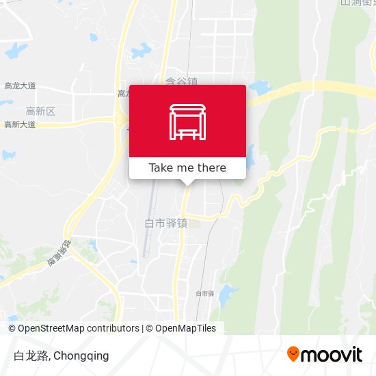 白龙路 map