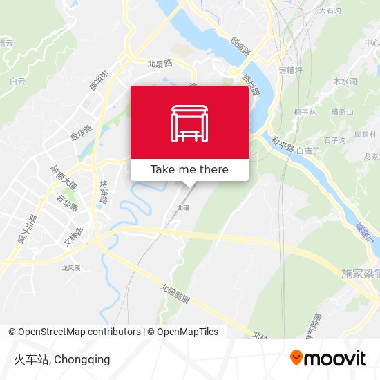 火车站 map