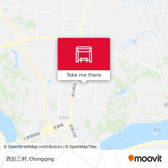 西彭三村 map
