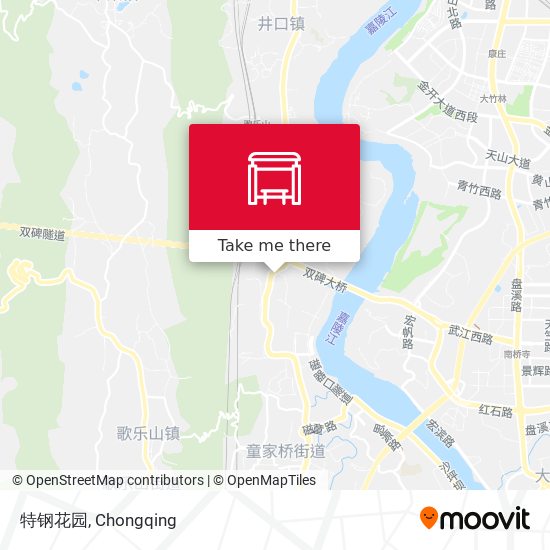 特钢花园 map