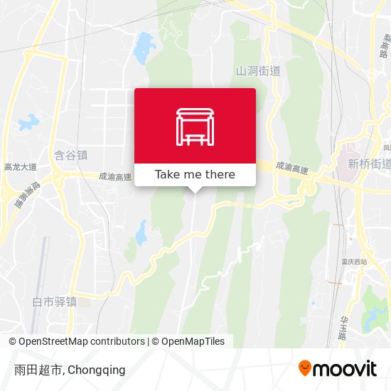 雨田超市 map