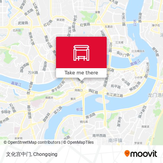 文化宫中门 map