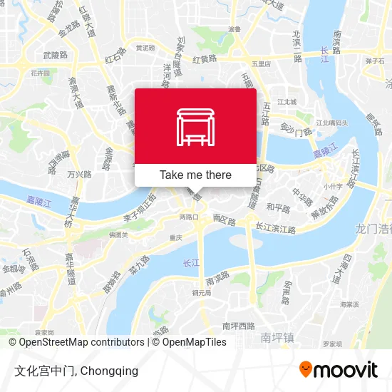 文化宫中门 map