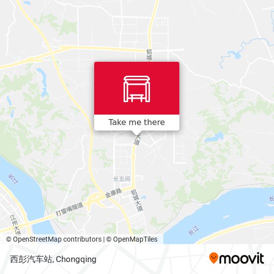 西彭汽车站 map