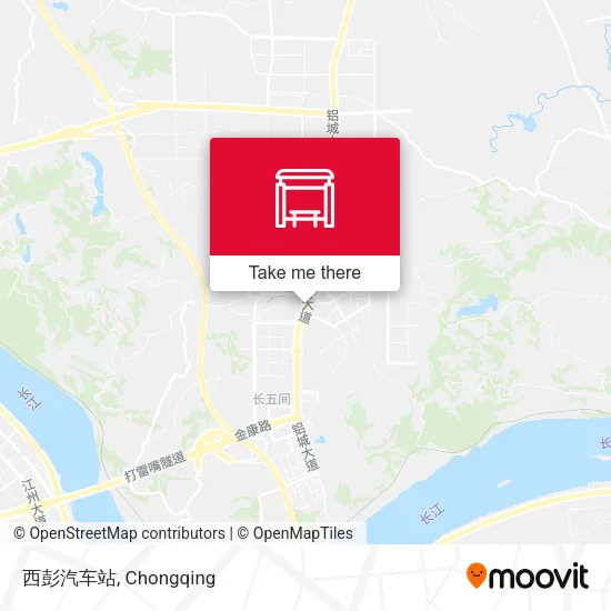 西彭汽车站 map