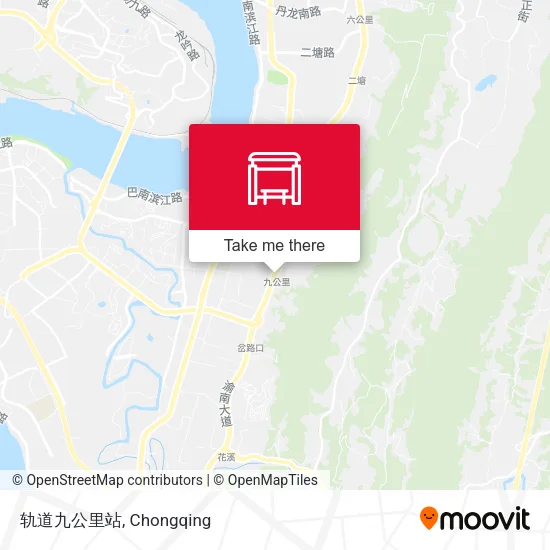轨道九公里站 map
