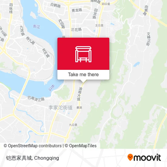 铠恩家具城 map