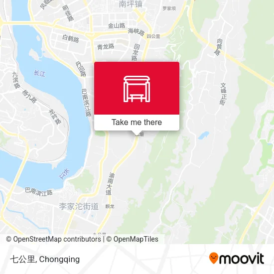 七公里 map