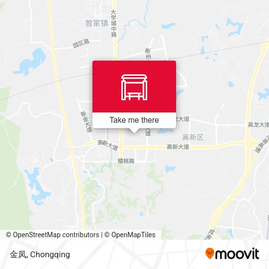 金凤 map