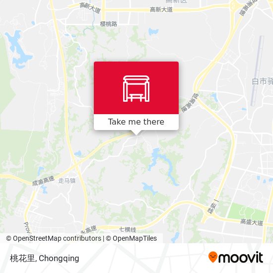 桃花里 map